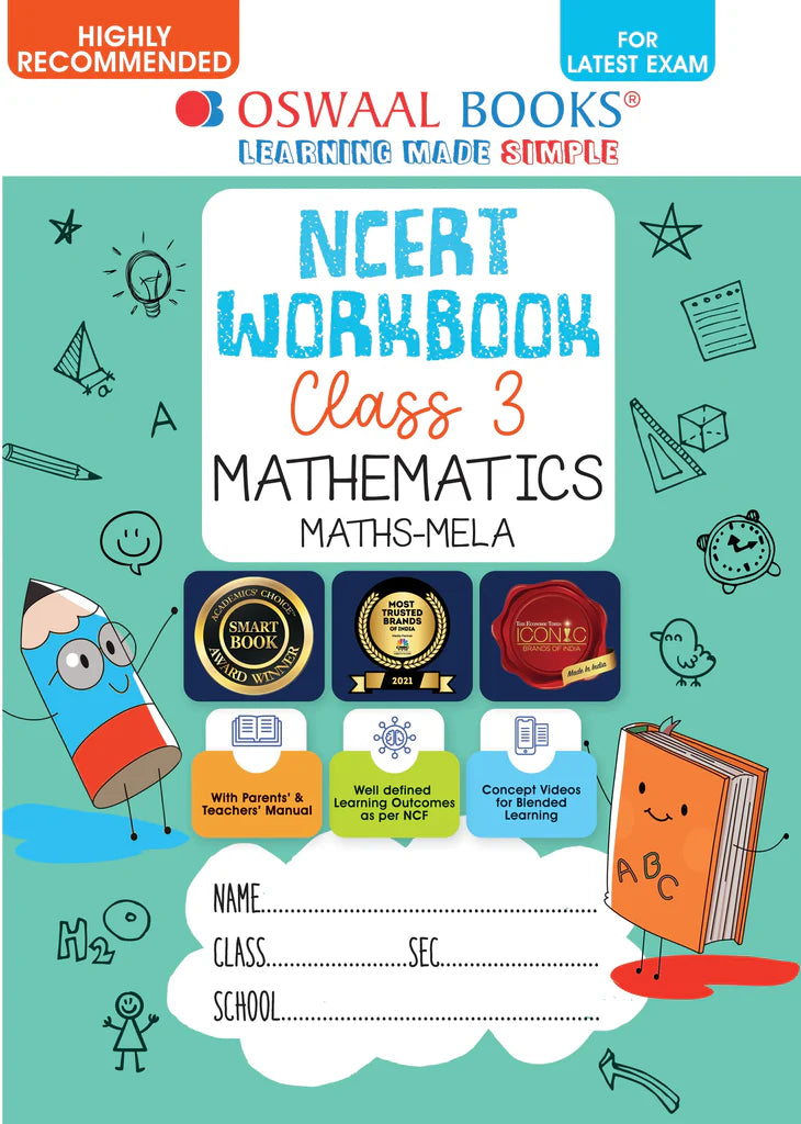 NCERT Workbook Mathematics (Mela) Class 3 (For Latest Exam) - Retail Maharaj