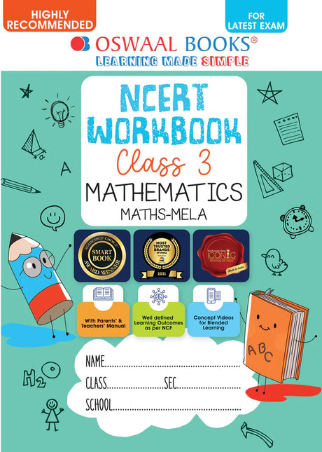 NCERT Workbook Mathematics (Mela) Class 3 (For Latest Exam) - Retail Maharaj