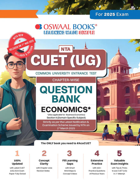 NTA CUET (UG) Chapterwise Question Bank Economics (For 2025 Exam) - Retail Maharaj