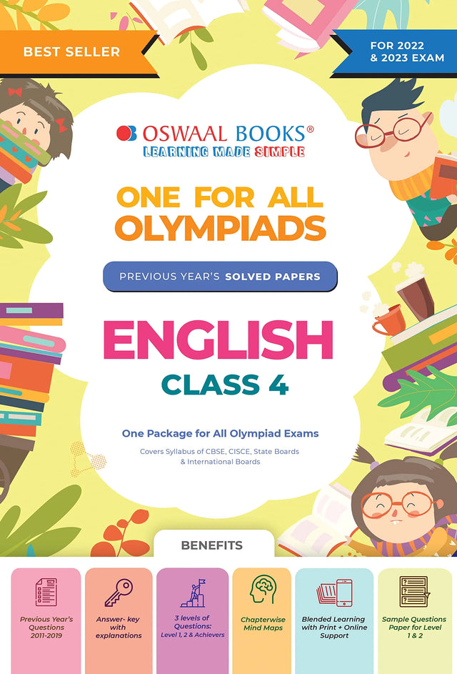 One For All Olympiad English Class 4 - Retail Maharaj