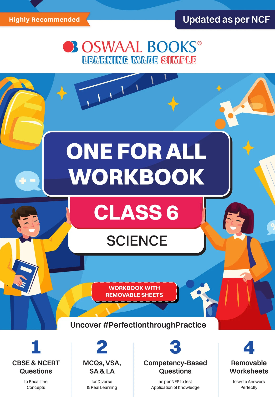 Oswaal NCERT & CBSE One For All Workbook | Science | Class 6 - Retail Maharaj