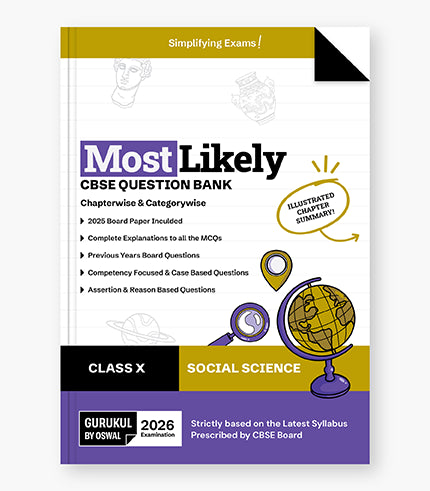 Most Likely CBSE Question Bank : Social Science Class 10 (2026 Examination) - Retail Maharaj