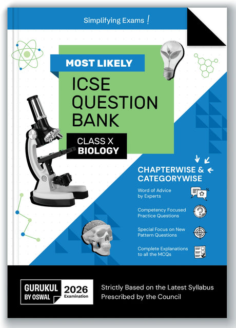 Most Likely ICSE Question Bank : Biology Class 10 (2026 Examination) - Retail Maharaj