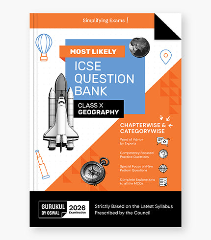 Most Likely ICSE Question Bank : Geography Class 10 (2026 Examination) - Retail Maharaj