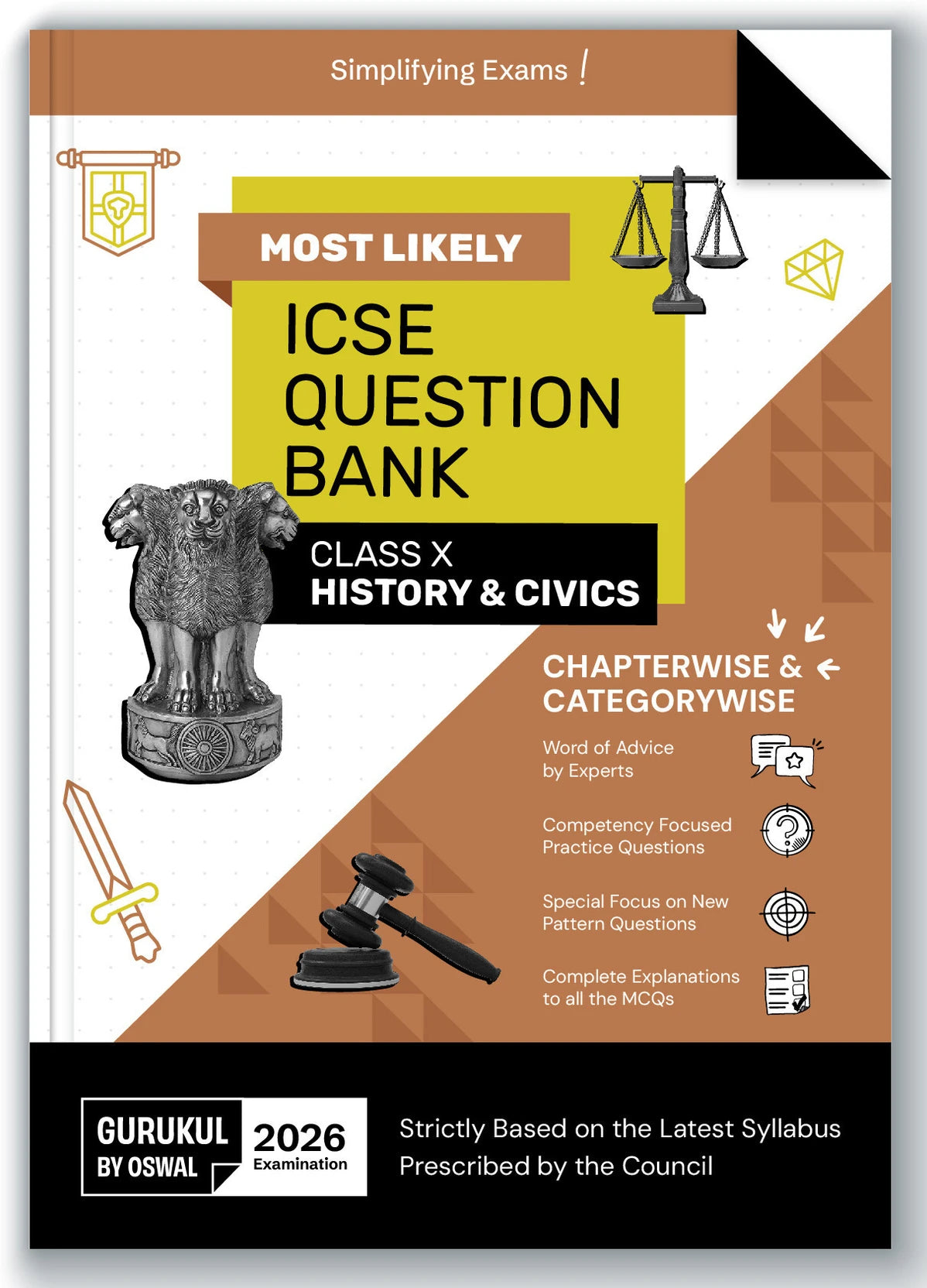 Most Likely ICSE Question Bank : History & Civics Class 10 (2026 Examination) - Retail Maharaj