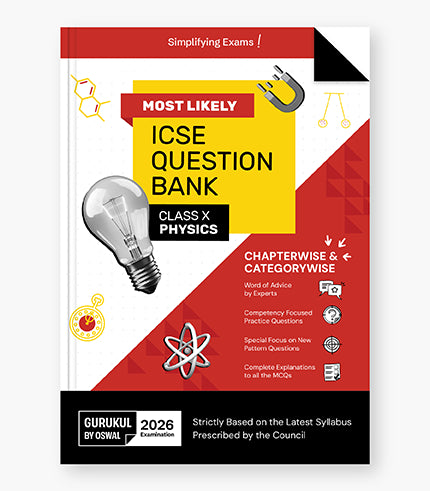 Most Likely ICSE Question Bank : Physics Class 10 (2026 Examination) - Retail Maharaj
