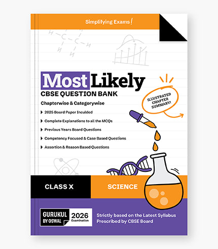 Science Most Likely Question Bank CBSE Class 10 for 2026 Exam - Retail Maharaj