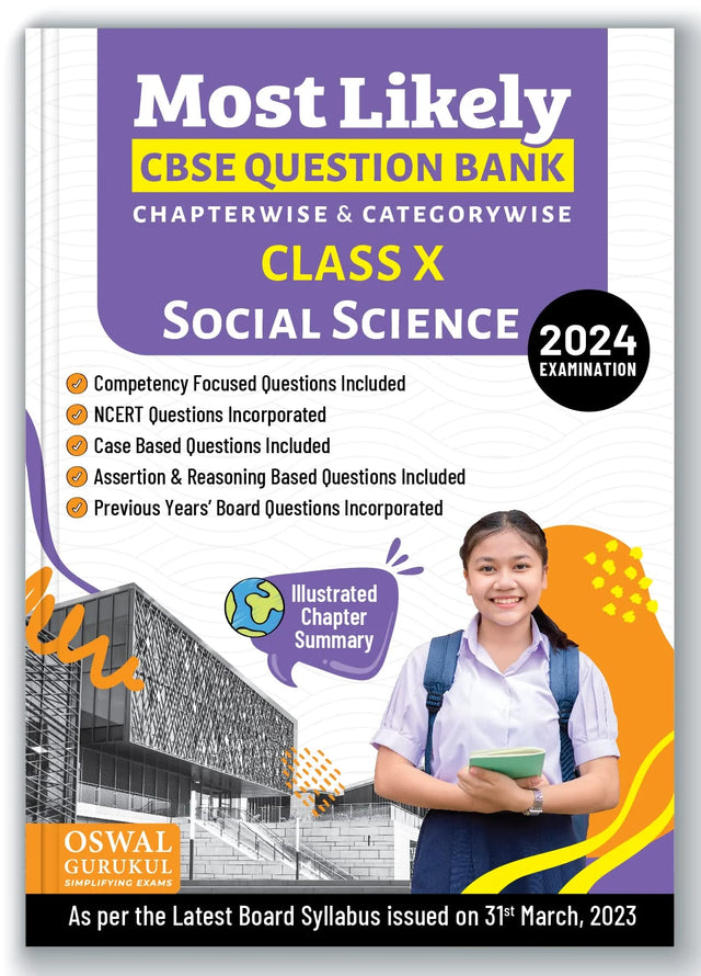 Social Science Most Likely CBSE Question Bank for Class 10 Exam 2024 - Retail Maharaj
