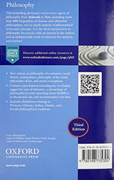 THE OXFORD DICTIONARY OF PHILOSOPHY 3E - Retail Maharaj