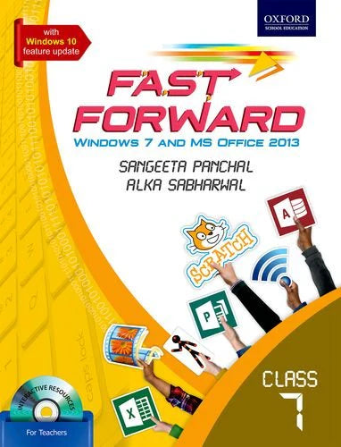 Fast Forward Class 7 : Windows 7 And MS Office 2013 - Retail Maharaj