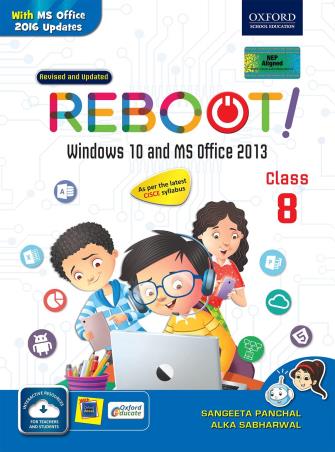 Reboot! Class 8 (Windows 10 And MS Office 2013) NEP 2020 - Retail Maharaj