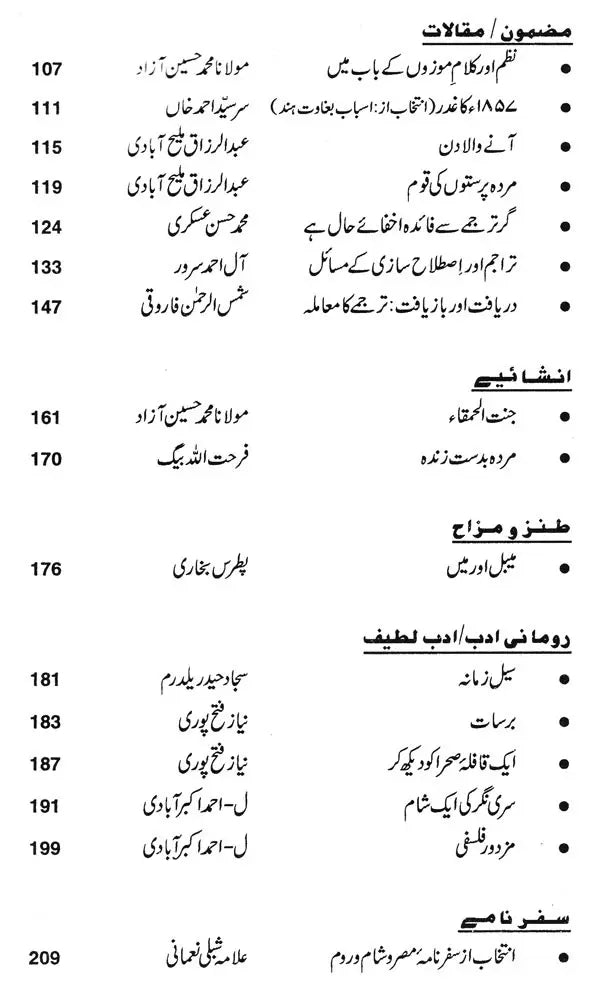 Muntakhabat-E-Urdu- Urdu Selections (Set of 2 Volumes)