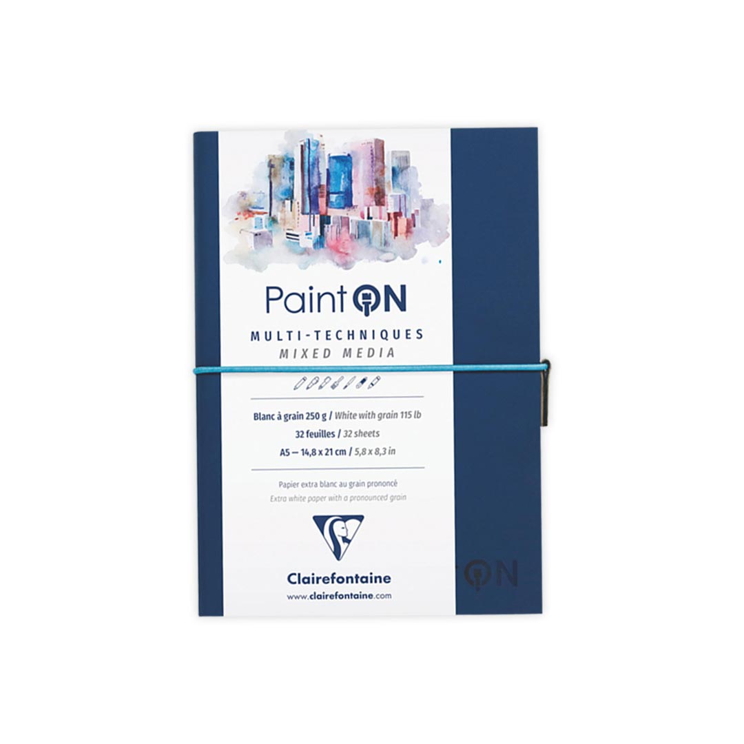 Clairefontaine Paint’ON Mixed Media Journal Pad 250 GSM - Retail Maharaj