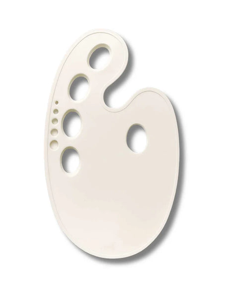 Retail Maharaj Sturdy Plastic Oval Palette 15x9 Inches - Retail Maharaj