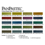 PanPastel Colours Set of 20 (Professional Artist Soft Pastels) - Retail Maharaj