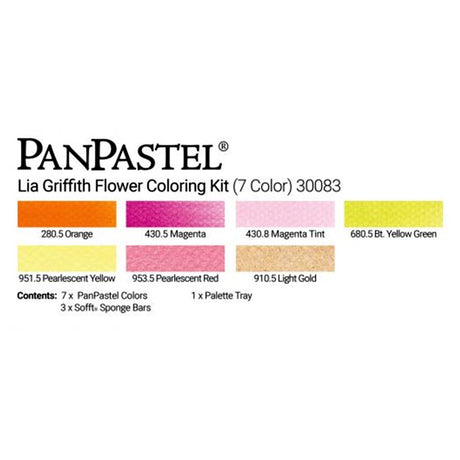 PanPastel Ultra Soft Artist Pastel Lia Griffith Flower Coloring Kit - Retail Maharaj