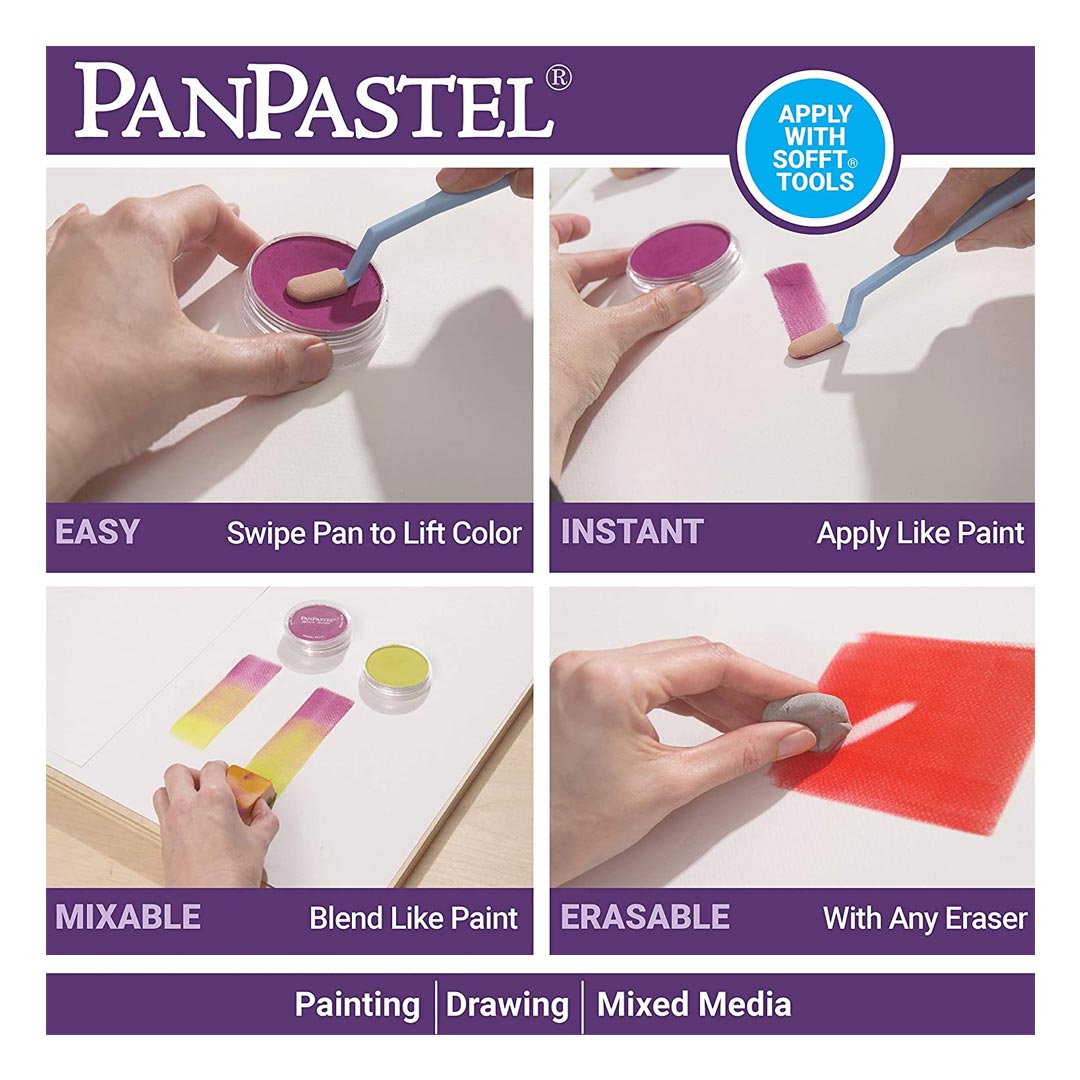 PanPastel Ultra Soft Artist Pastel Flower Coloring Kit 1 - Retail Maharaj