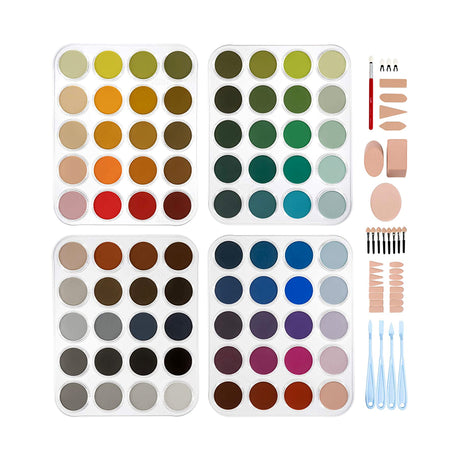PanPastel Original Colors Set of 80 – Professional Soft Pastel Color Kit (Brand: PanPastel) - Retail Maharaj