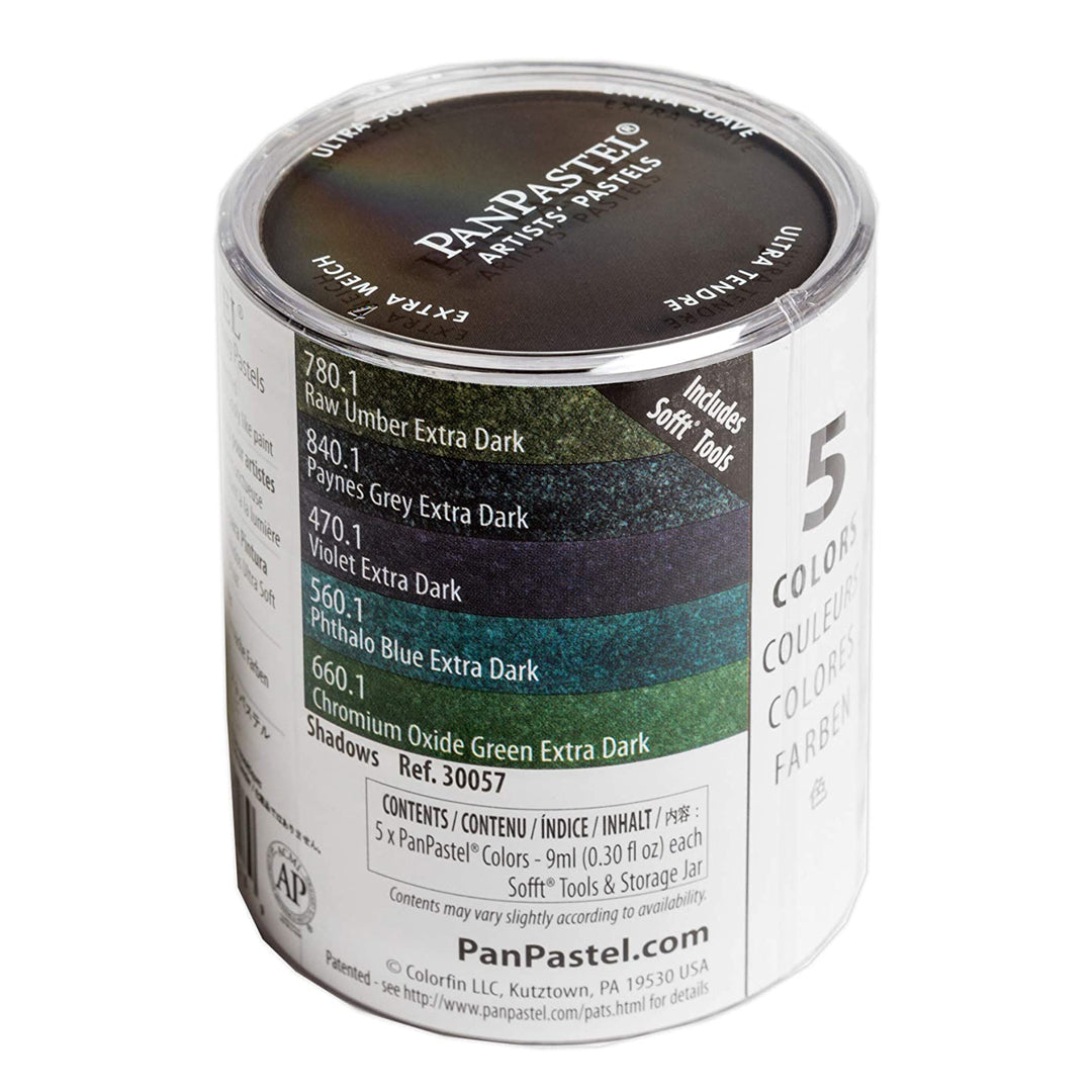 PanPastel Colours Set of 5 (Professional Artist Soft Pastels) - Retail Maharaj