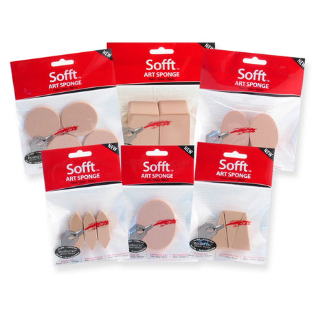 PanPastel Sofft Art Sponges Professional Colour Application Tools - Retail Maharaj