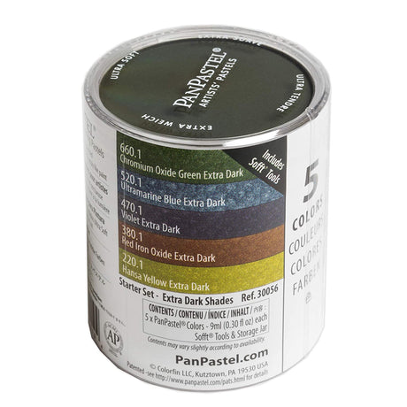 PanPastel Colours Set of 5 (Professional Artist Soft Pastels) - Retail Maharaj