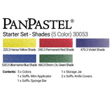 PanPastel Colours Set of 5 (Professional Artist Soft Pastels) - Retail Maharaj