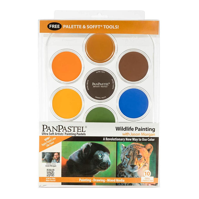 PanPastel Ultra Soft Artist Pastel Wildlife Painting Set - Retail Maharaj