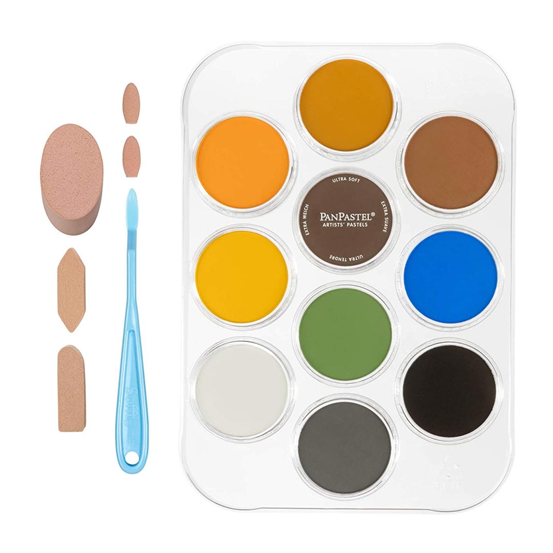 PanPastel Ultra Soft Artist Pastel Wildlife Painting Set - Retail Maharaj
