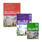 Anupam Watercolor Paper - 200gsm Cut Packs A5, A4 & A3 - Retail Maharaj