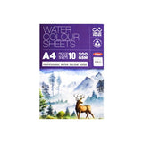 Anupam Watercolor Paper - 200gsm Cut Packs A5, A4 & A3 - Retail Maharaj