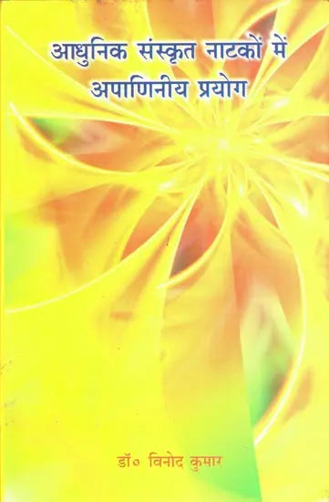 Non-Paninian Use in Modern Sanskrit - Retail Maharaj