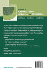 Introduction to Automata Theory, Languages, and Computation, 3e - Retail Maharaj