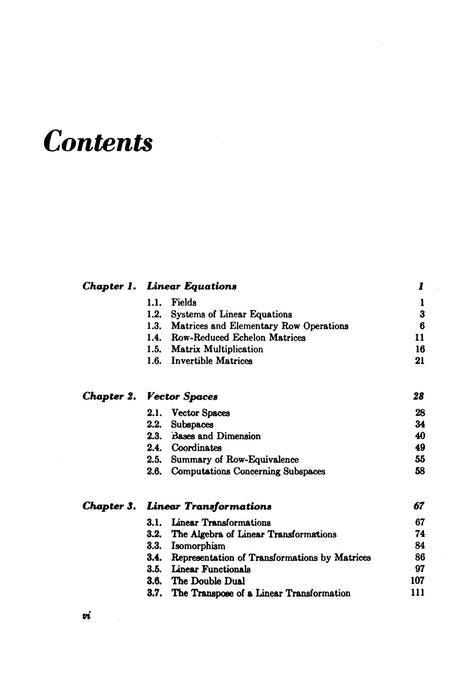 Linear Algebra - Retail Maharaj