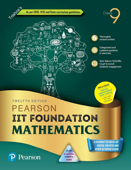 Pearson Iit Foundation'24 Mathematics Class 9 - Retail Maharaj