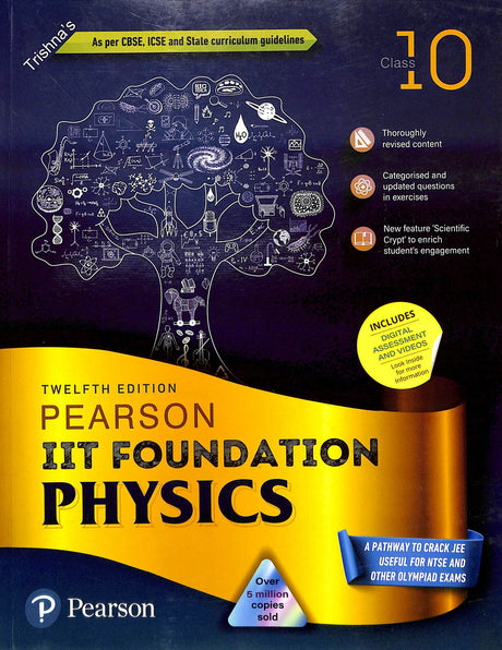 Pearson Iit Foundation Physics Class 10 : 2024 - Retail Maharaj