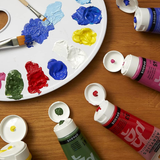 Pebeo Studio Acrylics High Viscosity Sets Thick Satin Finish Artist Acrylic Paint Tubes for Canvas Wood and Mixed Media - Retail Maharaj