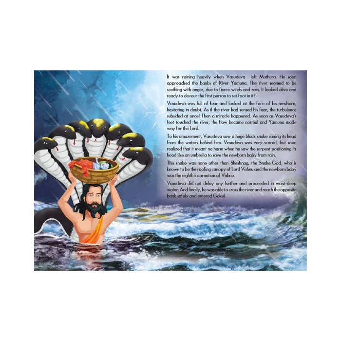 Pegasus Religious Books Set of 3- Shrimad Bhagavad Gita, Ramayana & Mahabharata for Children - Retail Maharaj