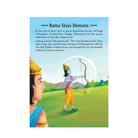 Pegasus Religious Books Set of 3- Shrimad Bhagavad Gita, Ramayana & Mahabharata for Children - Retail Maharaj