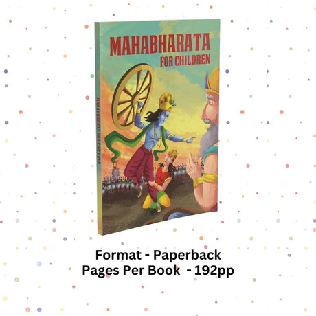 Set of 3 Mythology Story Books -Ramayana, Bhagavad Gita , Mahabharata for Children - Retail Maharaj