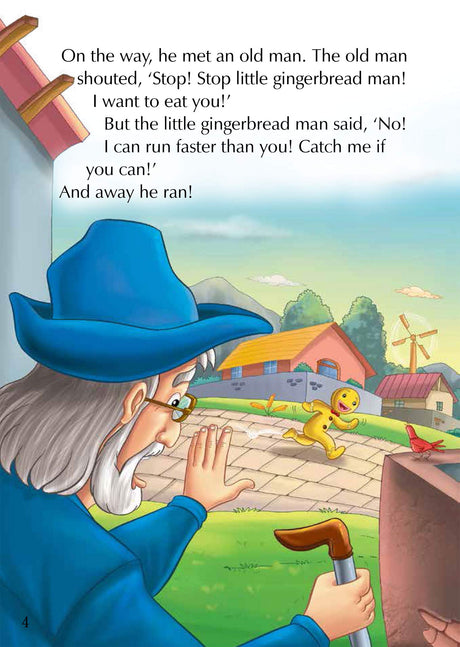 The Gingerbreadman - Story Book - Retail Maharaj