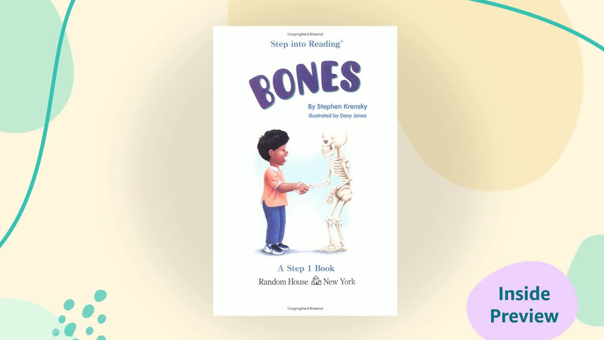 Bones (Step into Reading) Krensky, Stephen - Retail Maharaj