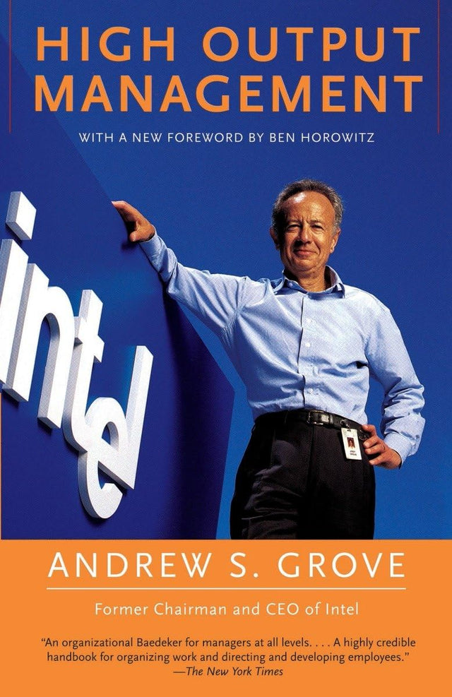 High Output Management Grove, Andrew S. - Retail Maharaj