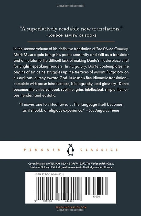 The Divine Comedy: Volume II: Purgatory - Retail Maharaj