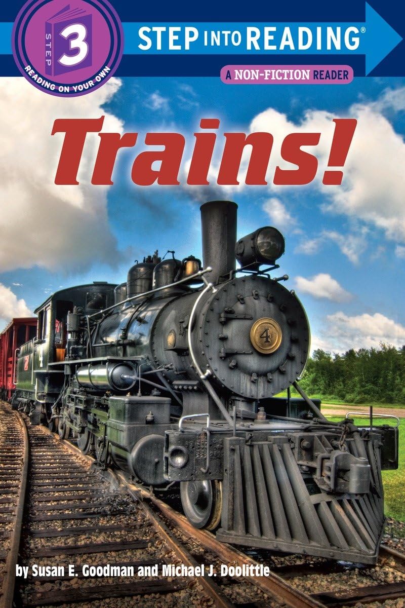 Trains! (Step into Reading): Step Into Reading 3 - Retail Maharaj
