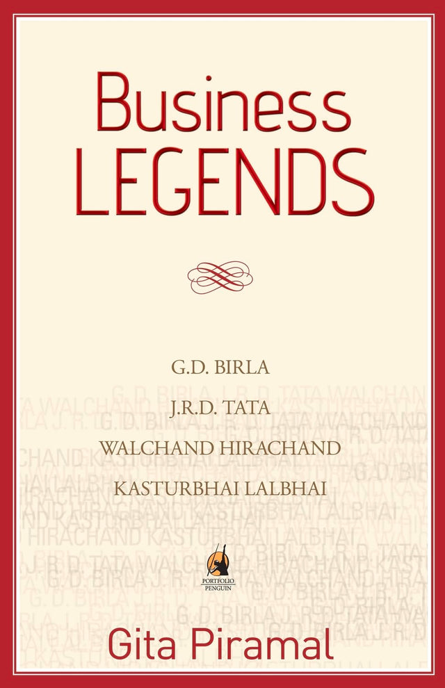 Business Legends [Paperback] Piramal, Gita - Retail Maharaj