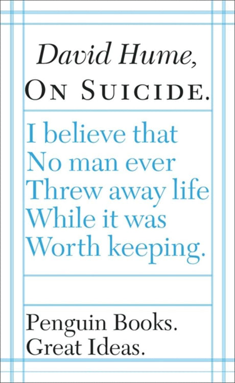 Great Ideas 34 : On Suicide - Retail Maharaj