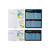 Pentel Aquash Watercolor Oil Pastels Set with Water Brush Pen - Retail Maharaj