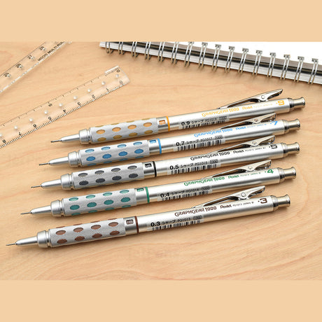 Pentel GraphGear Professional Drafting Mechanical Pencils Series 1000 and 500 - Retail Maharaj