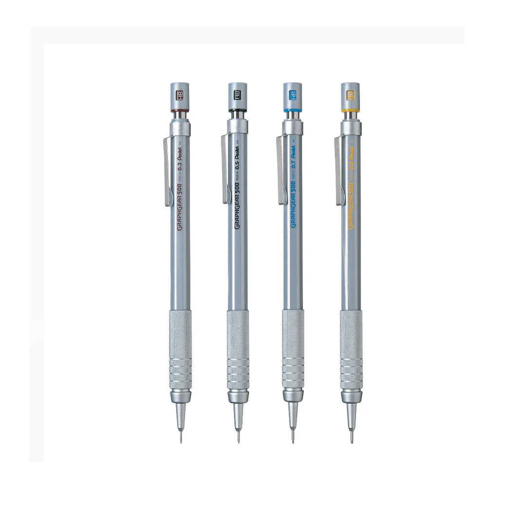 Pentel GraphGear 500 HB Mechanical Drafting Pencil Professional Series - Retail Maharaj