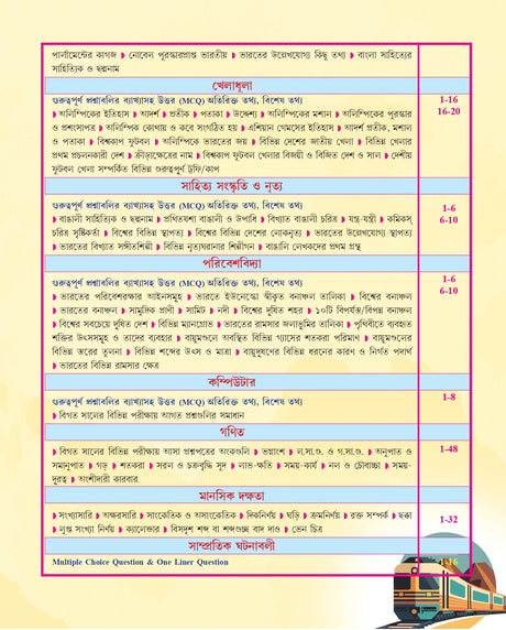 Railway GROUP-D EXPRESS Level-1 Guide (Bengali Version) - Retail Maharaj